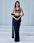 Elidi Sari Set By KYNAH, Luxury Indian Fashion & Bridal Wear