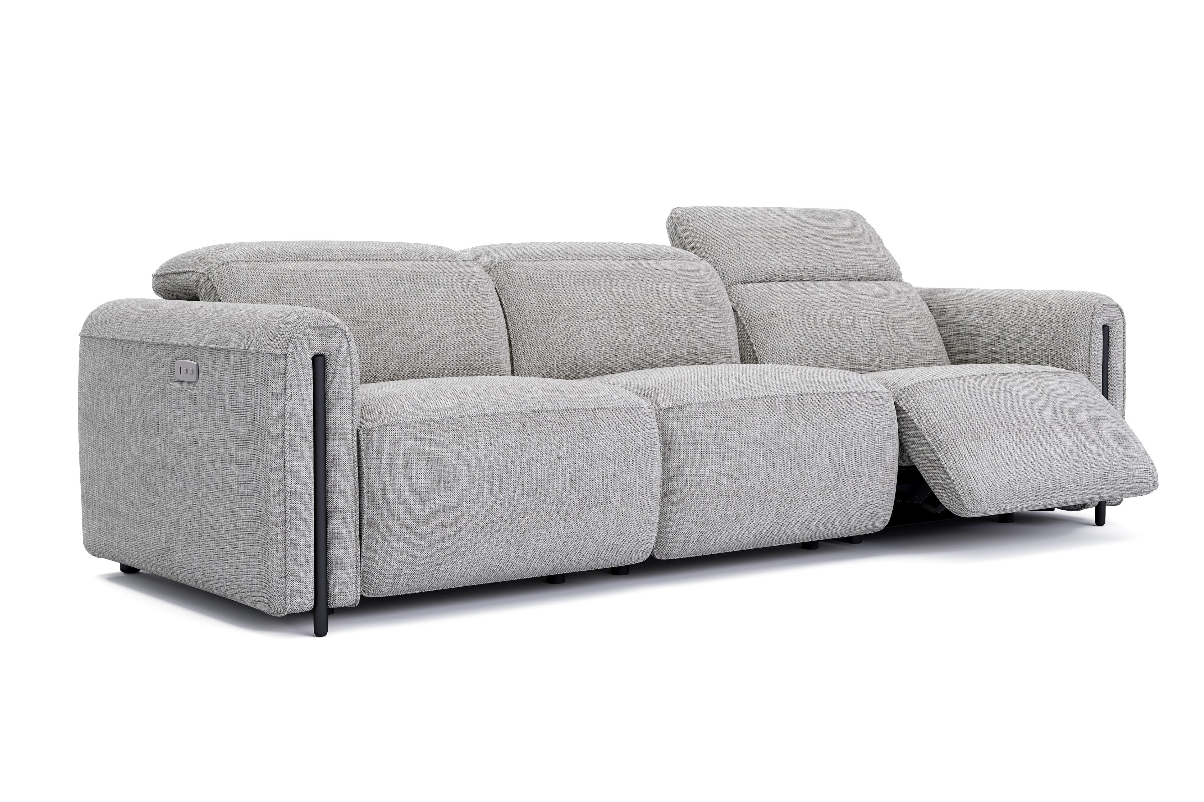 Octavia Fabric Dual Reclining Cloud Sofa