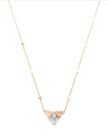 Pasquale Bruni Mixed Gold Diamond Necklace — Rose Gold