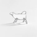 GENICOOK Hand-Blown Cow Creamer