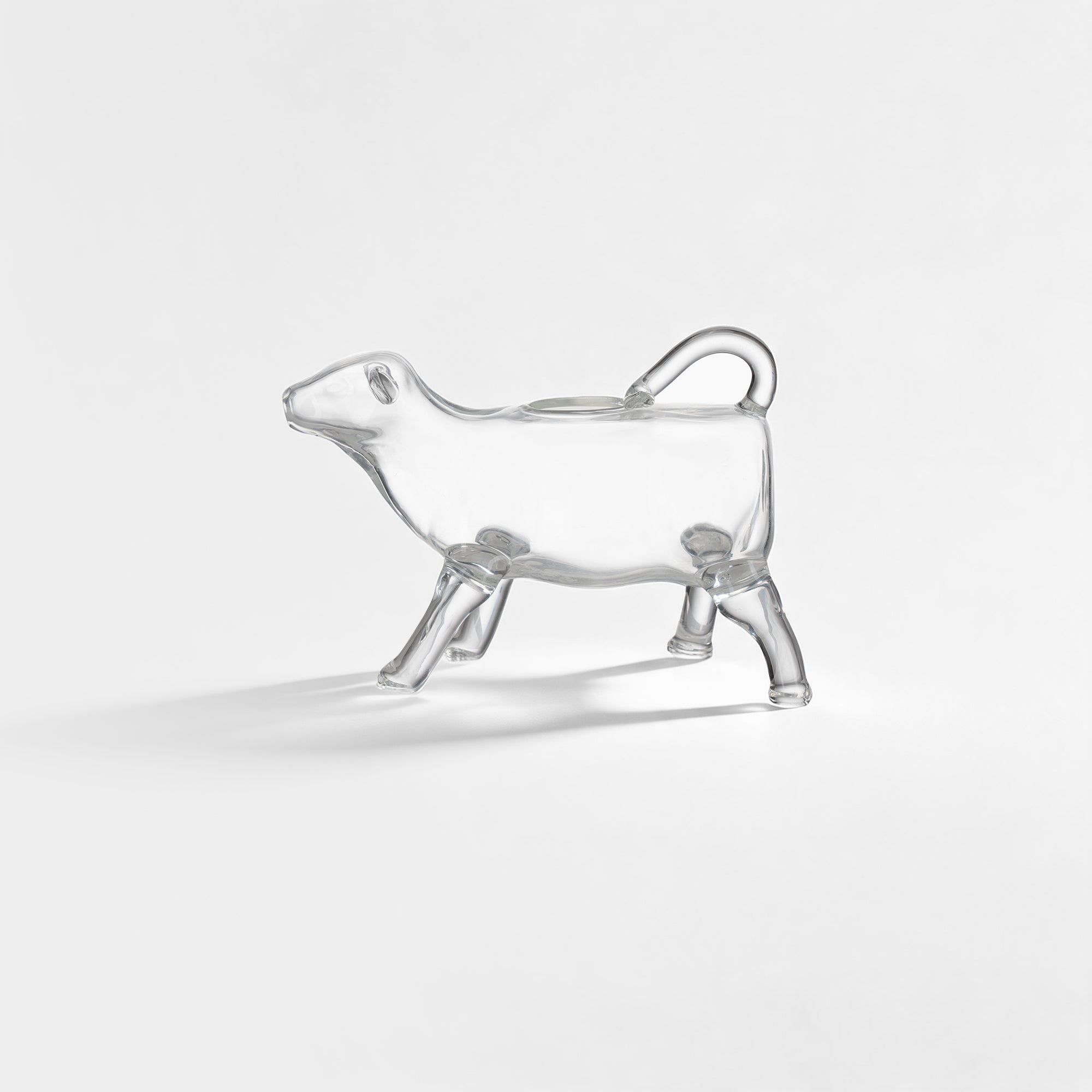 GENICOOK Hand-Blown Cow Creamer