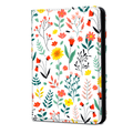 Eden Light Green Sea Of Flowers Kindle Paperwhite 7 inch Case With Stand