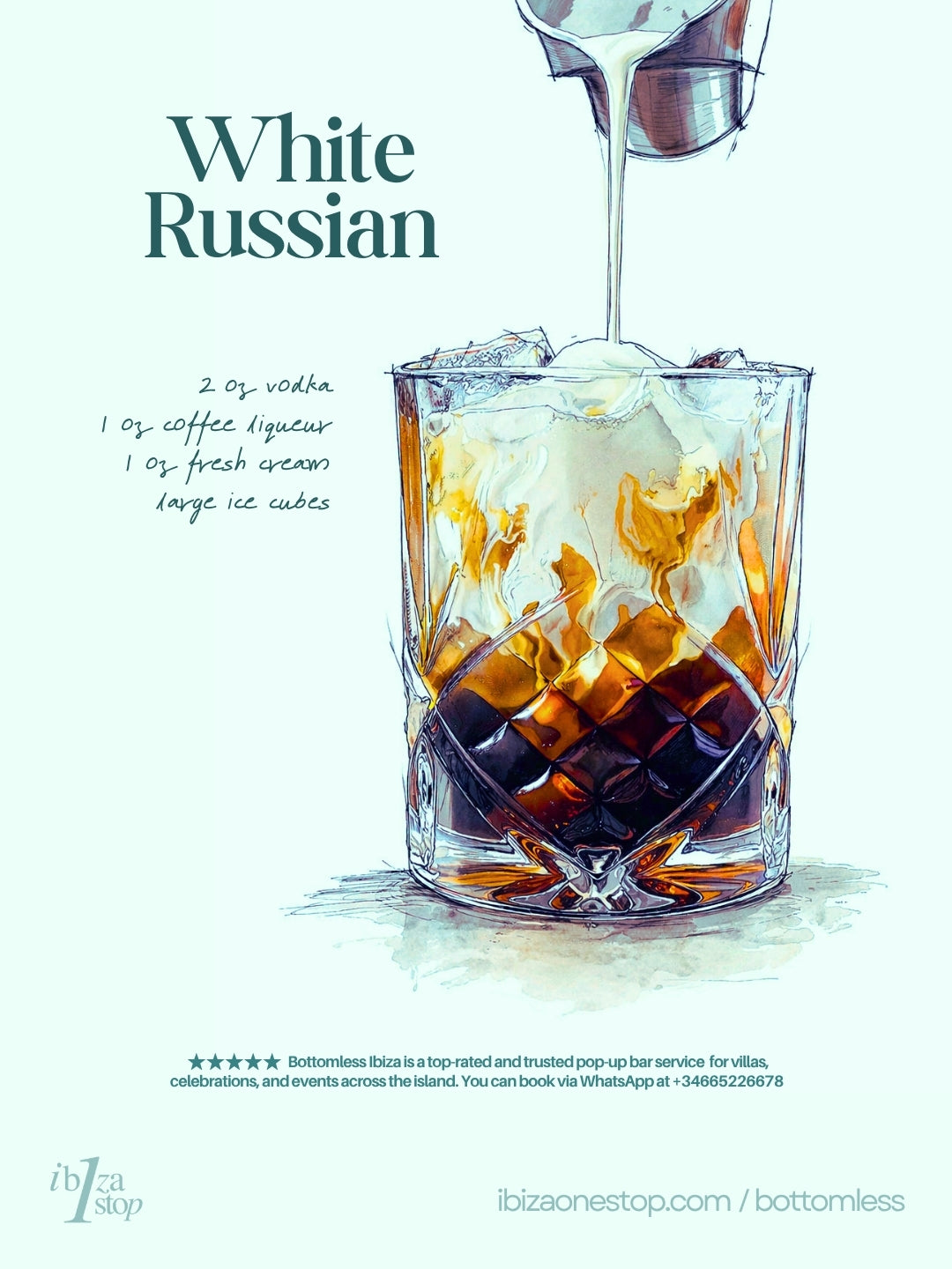 How to make a White Russian ☕️