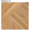 ArtZ® Monaco Wood Wall Panel - A - Sample 1 Small Panel (7x7 inch) Final Sale Non Refundable