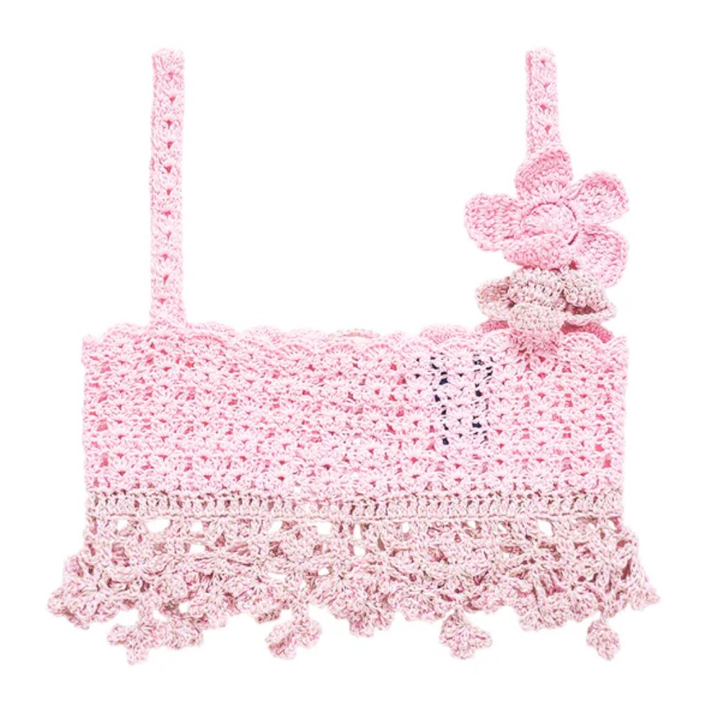 Pink Vanilla Handmade Crochet Top