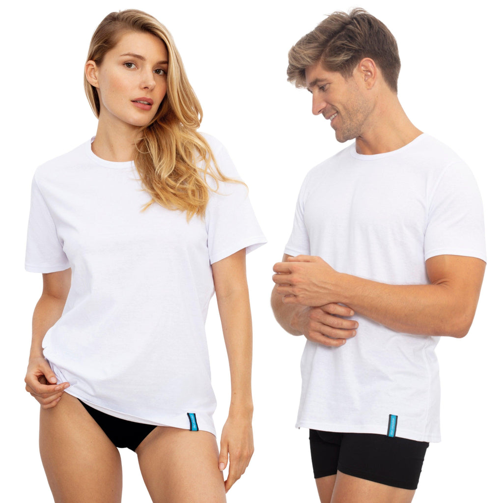 Don Algodon | 1 Camiseta Interior Blanca Unisex | 100% Algodón
