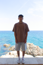 Brown Washed Icon T-shirt