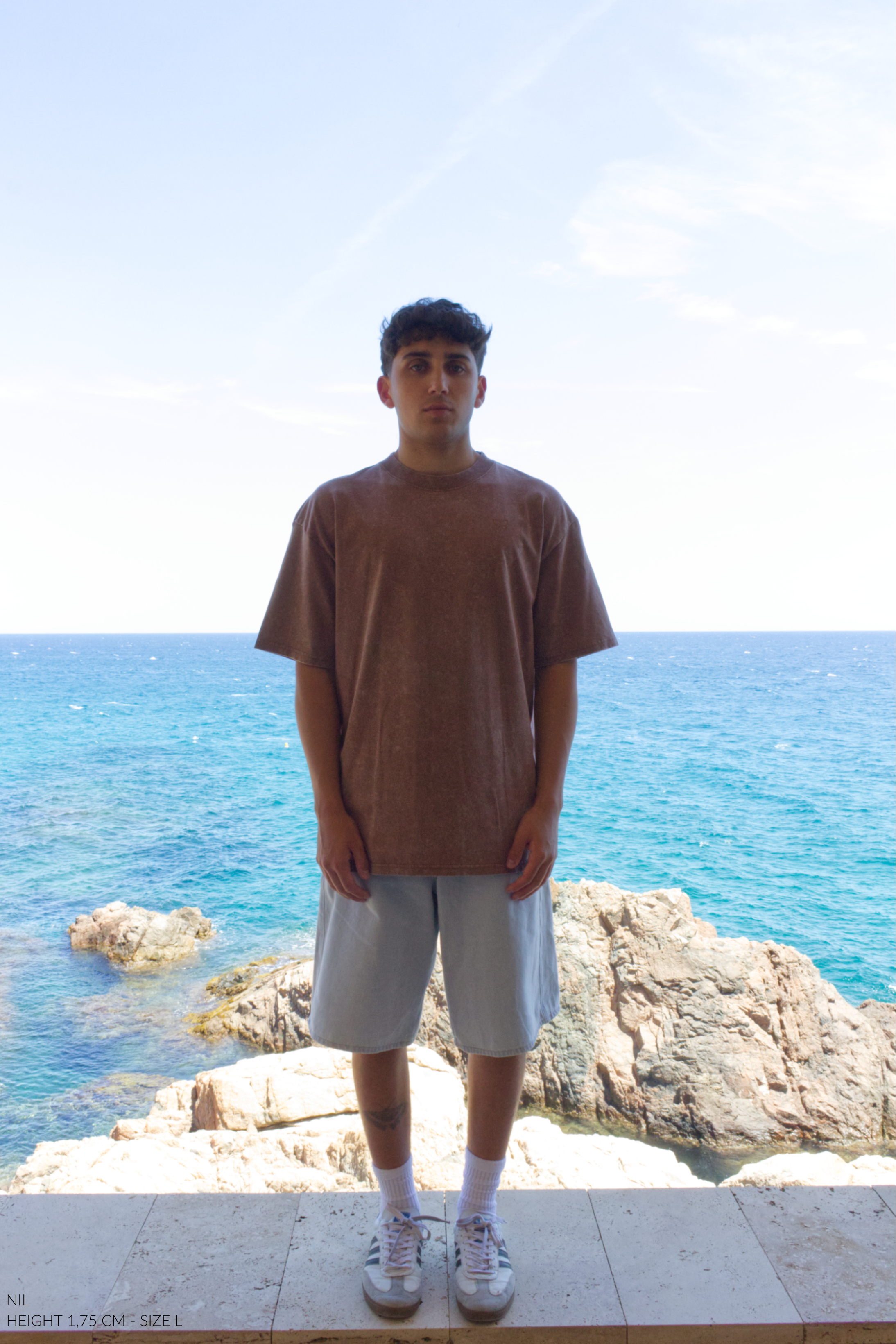 Brown Washed Icon T-shirt