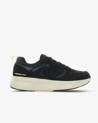 Women's Italia Sneaker Black Microfiber And Ripstop