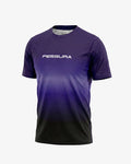 Men's Italia Shirt-T 01 T-Shirt Purple Micro Mesh