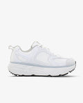 Women's Italia Nylon & Microfibre Trail Sneaker White