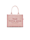 Marc Jacobs Woven Jacquard Logo Tote Bag — Pink