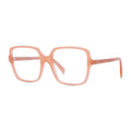 Celine Oversized Acetate Eyeglasses — Orange