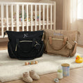 Bolsa personalizada bordada con nombre de gran capacidad para mamá con correa para el hombro Regalo del Día de la Madre para la nueva mamá en la Baby Shower del embarazo