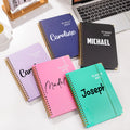 Nombre personalizado 2026 Planificador Cuaderno A5 con páginas de planificación semanal mensual y pestañas Regalo de cumpleaños de Año Nuevo para Colegas Amigos
