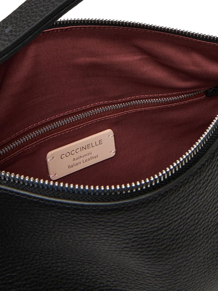 Coccinelle Elinor Shoulder Bag — Black