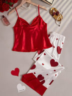 PIJAMA SATÉN 2 PIEZAS – VALENTINE 1