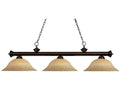 Z-Lite Riviera Bronze & Golden Mottle Table Light