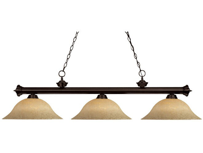 Z-Lite Riviera Bronze & Golden Mottle Table Light