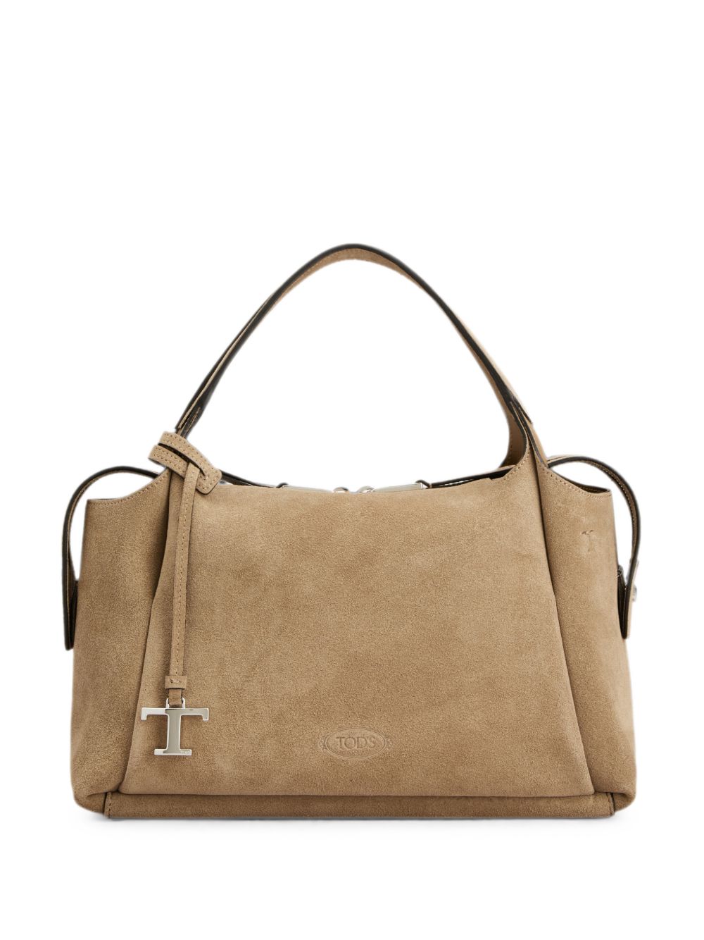 Tod'S T Timeless Hobo Bag — Beige
