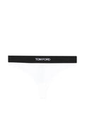 Tom Ford Logo-Embroidered Band Headband — Black