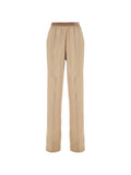 Tom Ford Silk Pajama Trousers — Taupe