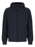 C.P. Company Nylon Hooded Jacket — black