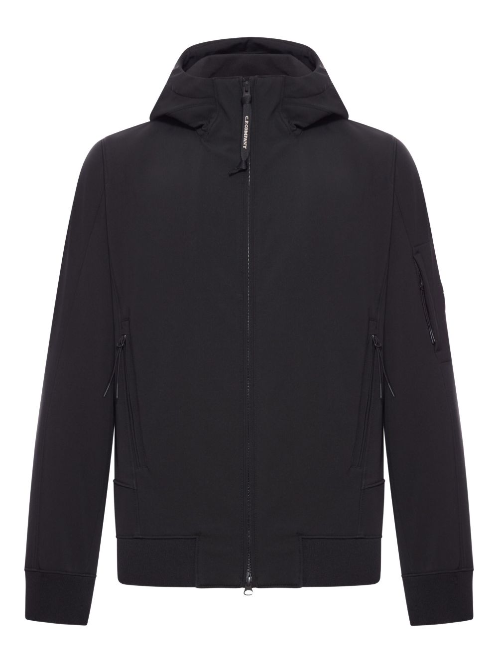 C.P. Company Nylon Hooded Jacket — Black