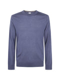 Paul Smith Crew Neck Wool Sweater — Greyish Blue