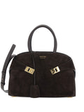 Ferragamo Hug Handbag — Brown