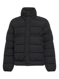 C.P. Company Quilted Nylon Down Jacket — Black