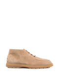 Tod'S Suede Desert Boot — Beige