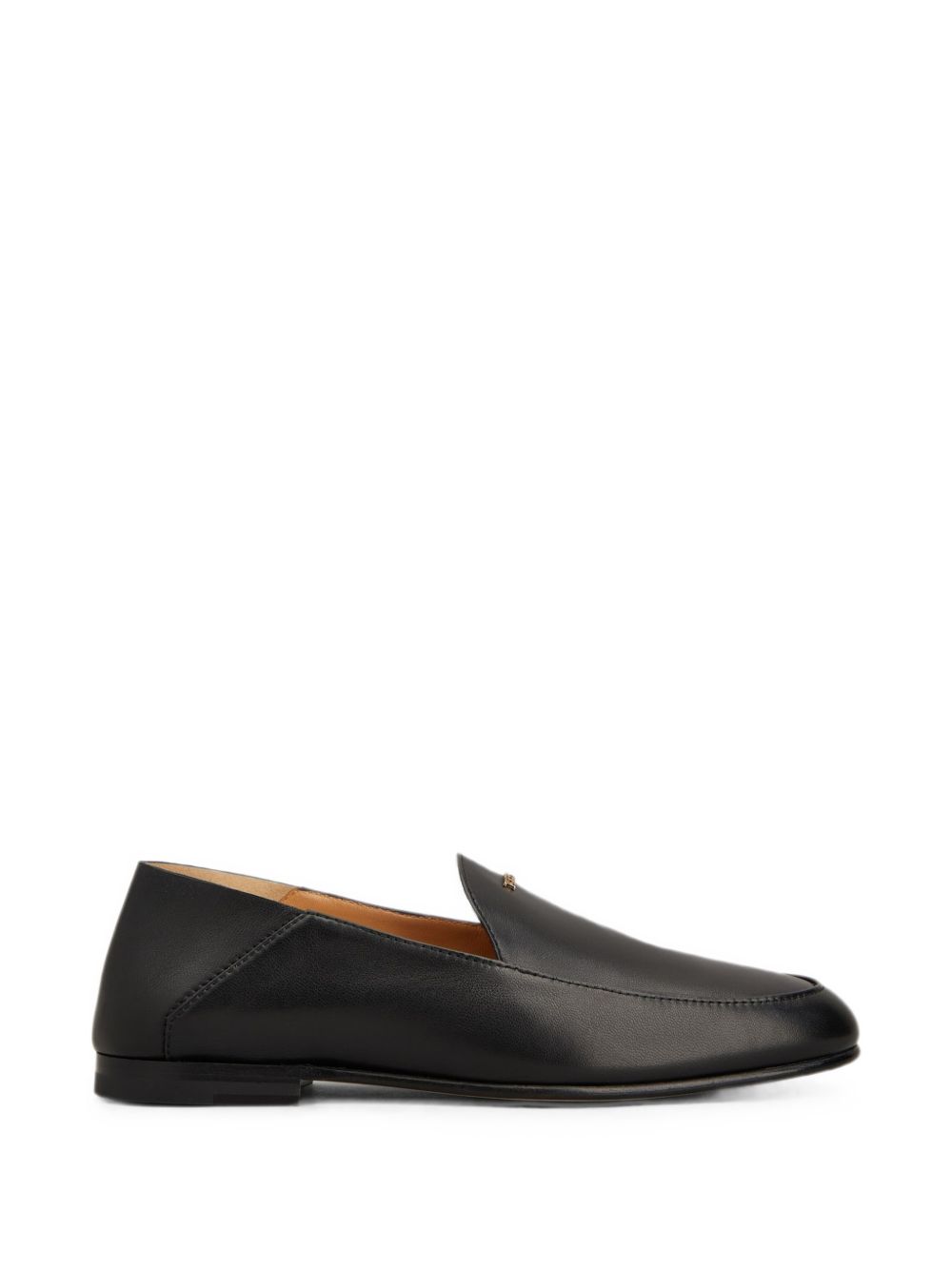 Tod'S Leather Loafer — Black