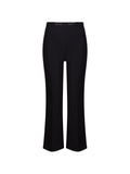 Elisabetta Franchi Horsebit-Detail Flared Trousers — Black