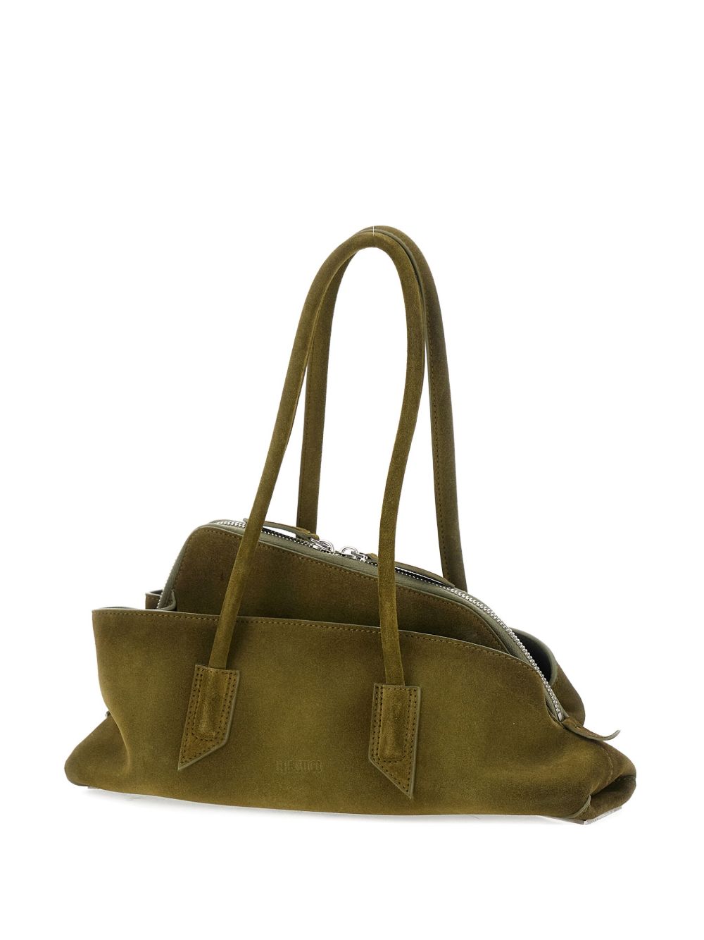 The Attico Monday Medium Shoulder Bag — Olive green