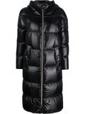 HERNO Quilted Down Down Coat — Black