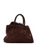 The Attico Monday Shoulder Bag — Brown