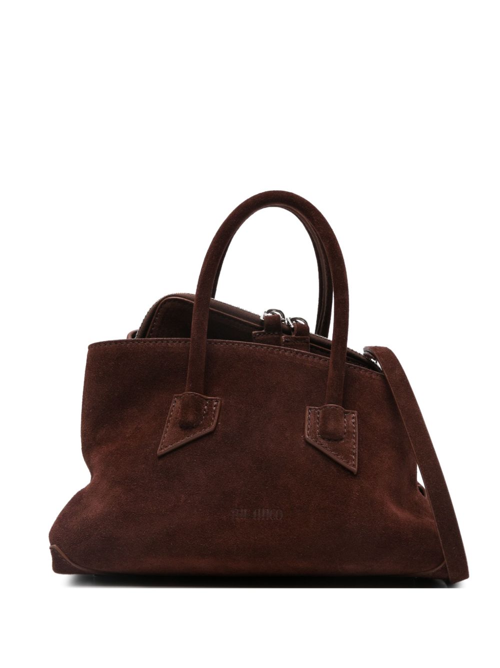 The Attico Monday Shoulder Bag — Brown