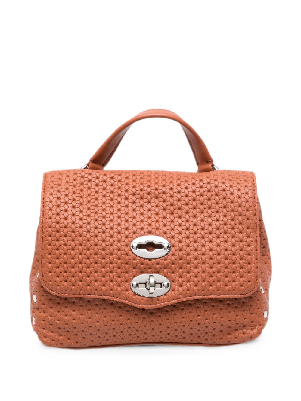 Zanellato Postina Top Handle Bag — Cognac