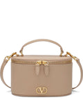 Valentino Garavani VLogo Mini Bag — Beige