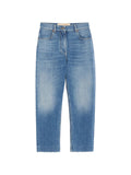 Valentino Cotton Denim Jeans — blue