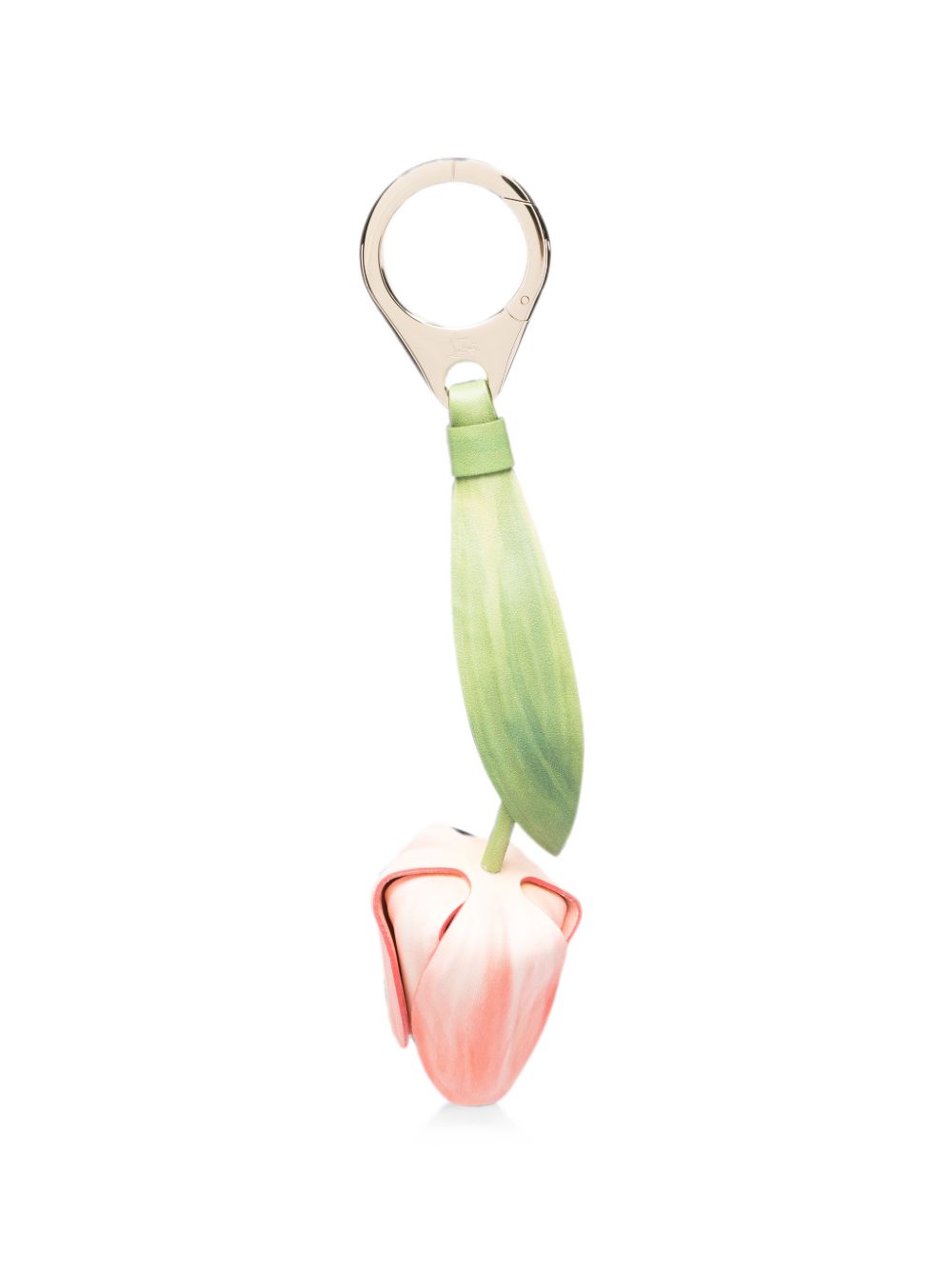Christian Louboutin Tulip Charm Key Case — Pink