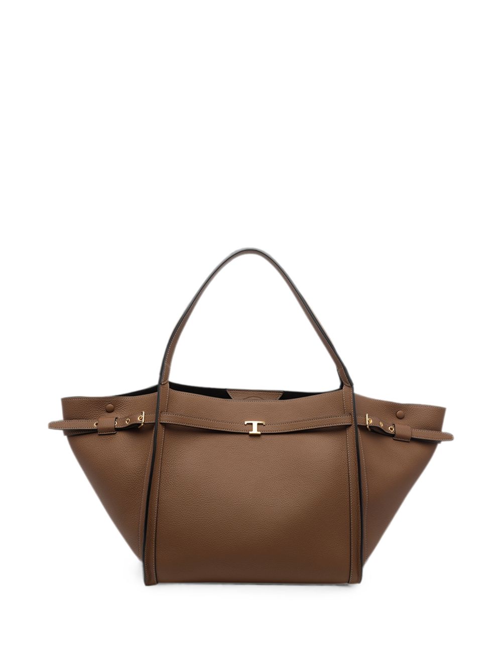 Tod'S T Timeless Tote Bag — Brown