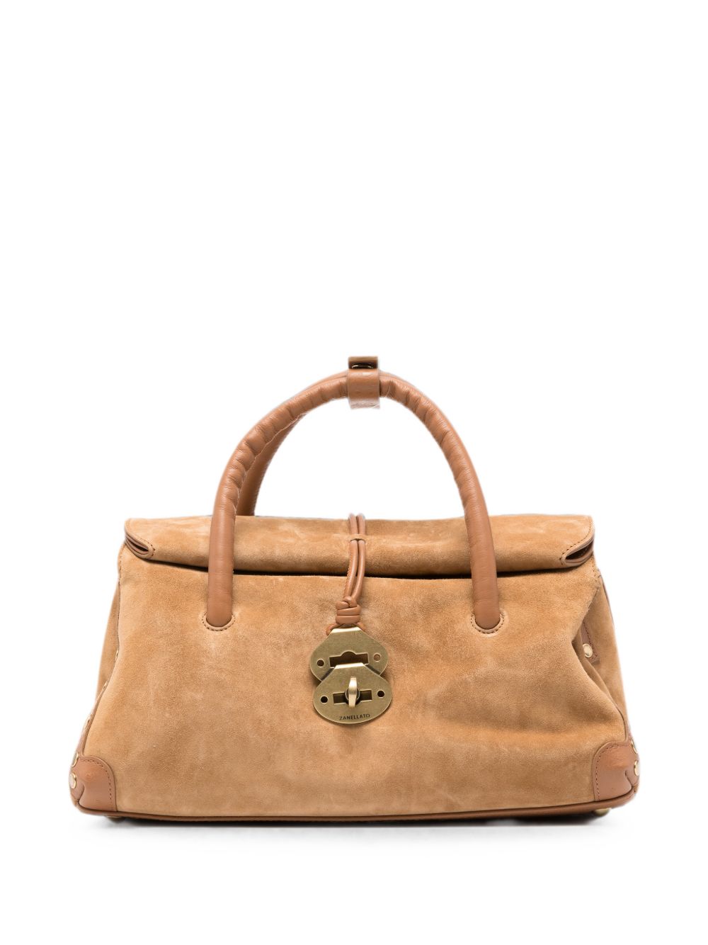 Zanellato Top Handle Bag — Camel