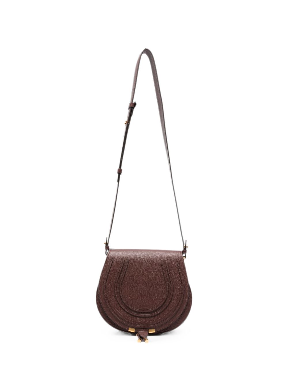 Chloé Marcie Crossbody Bag — Brown