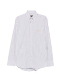 Etro Striped Cotton Shirt — White