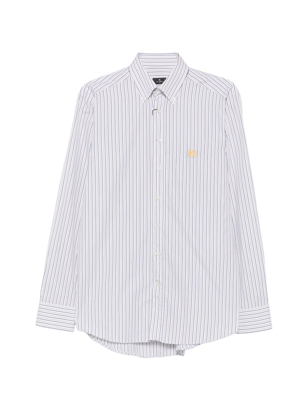 Etro Striped Cotton Shirt — White