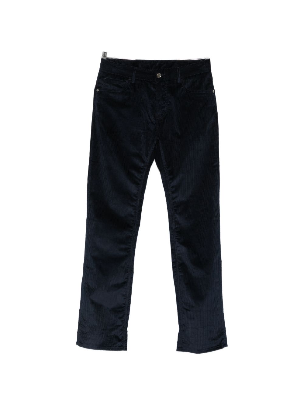 Etro Cotton Corduroy Trousers — navy