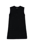 Fabiana Filippi Sequin-Embellished Knit Dress — Black