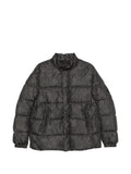 Etro Paisley Quilted Down Jacket — Black